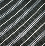   Goldenland Slim Krawatte - Schwarz gestreift Gestreifte Krawatten